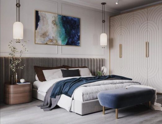 Giường Bọc Nệm – Gi048